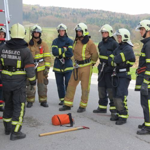 Nadaljevalni tečaj za gasilca - pomlad 2015