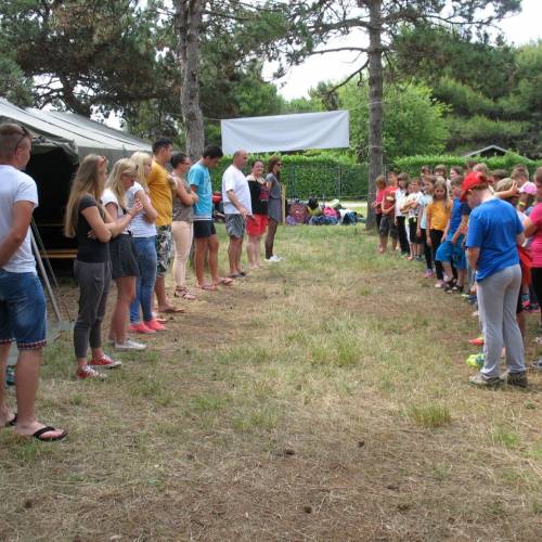 Taborjenje gasilske mladine 2015 - 1. dan