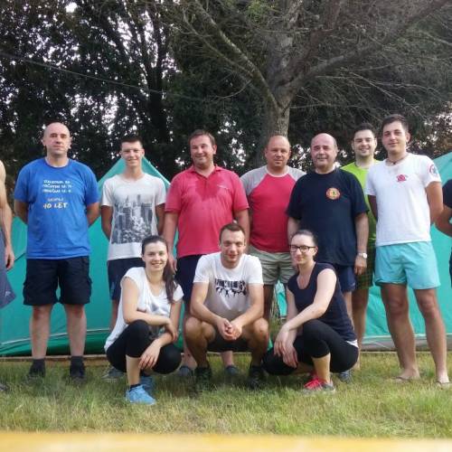 Taborjenje gasilske mladine 2016 - 1. dan