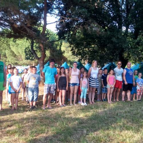 Taborjenje gasilske mladine 2016 - 1. dan