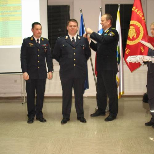  Svečana podelitev čina novim nižjim gasilskim častnikom