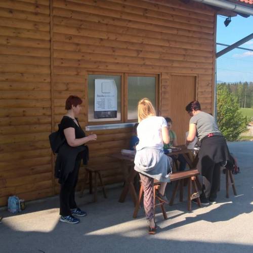 Priprave za 11. pohod članic GZS po Baragovi poti