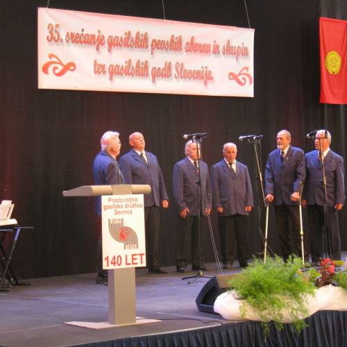 35. srečanje gasilskih pevskih zborov in skupin Slovenije