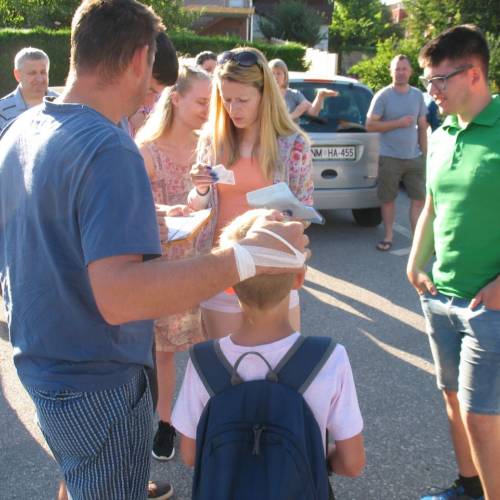 Taborjenje gasilske mladine 2019 - odhodi s postajališč za mlajše