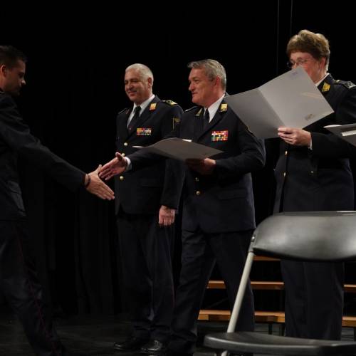 Podelili listine za čin gasilski častnik in višji gasilski častnik