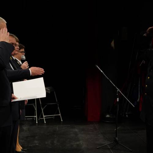 Podelili listine za čin gasilski častnik in višji gasilski častnik