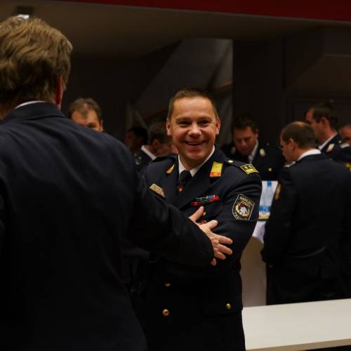 Podelili listine za čin gasilski častnik in višji gasilski častnik