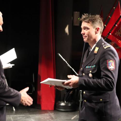 Podelili listine za čin gasilski častnik in višji gasilski častnik