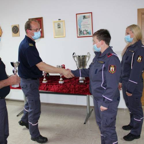 Podelili medalje in pokale za Pokal SSV GRD za leto 2020