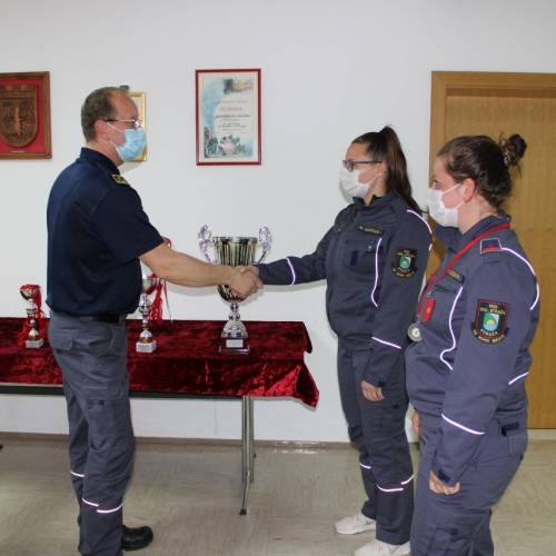 Podelili medalje in pokale za Pokal SSV GRD za leto 2020