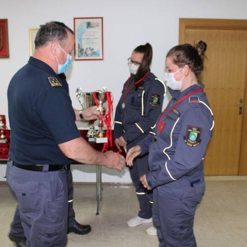 Podelili medalje in pokale za Pokal SSV GRD za leto 2020
