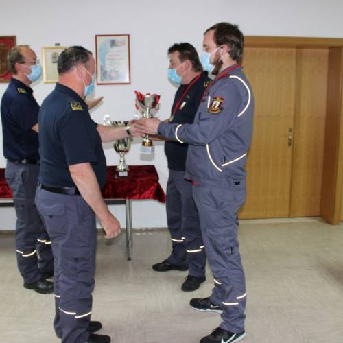 Podelili medalje in pokale za Pokal SSV GRD za leto 2020