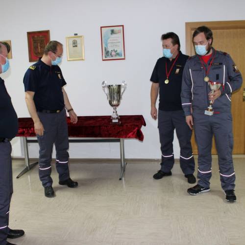 Podelili medalje in pokale za Pokal SSV GRD za leto 2020