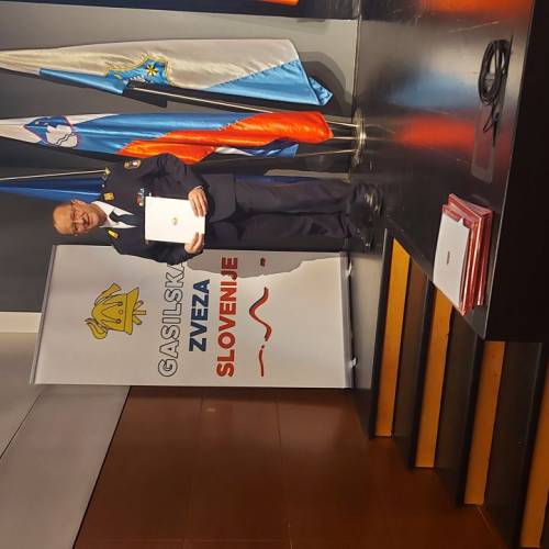 Martin Lužar, drugi visoki gasilski častnik v Dolenjski regiji po 25 letih