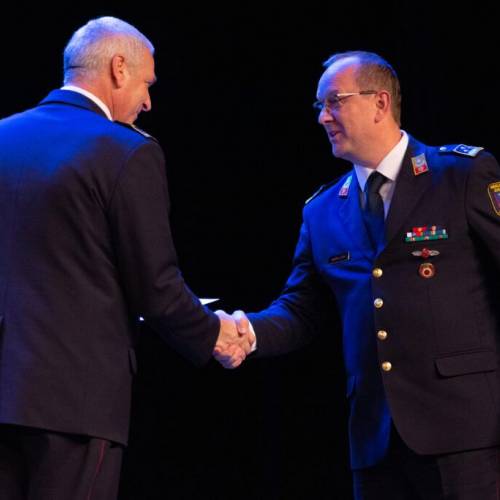 Martin Lužar, drugi visoki gasilski častnik v Dolenjski regiji po 25 letih