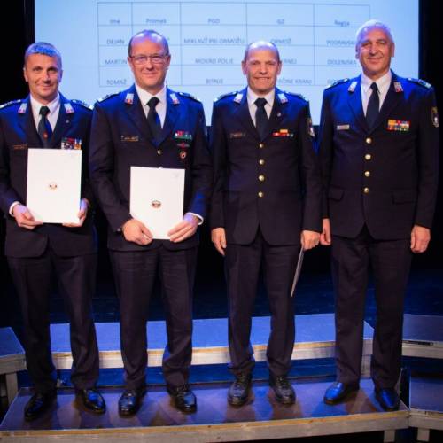 Martin Lužar, drugi visoki gasilski častnik v Dolenjski regiji po 25 letih