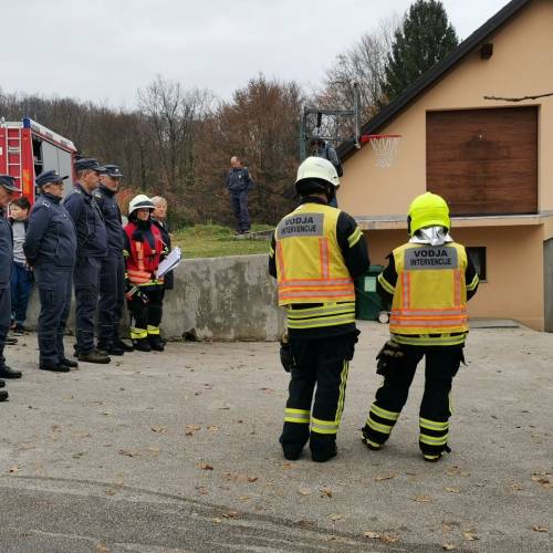 Prva regijska operativna vaja gasilk