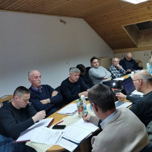 Prva letošnja seja organov GRD v Trebnjem