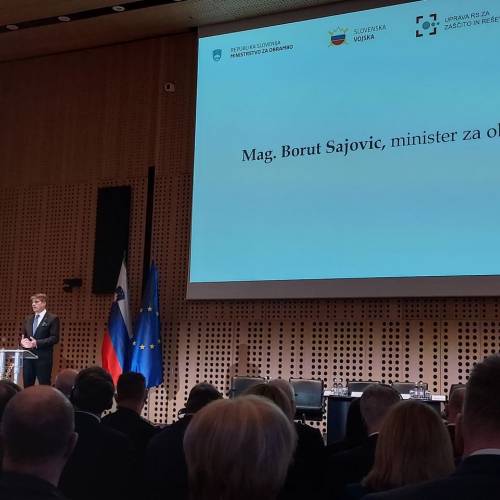 Iz naše zveze sta se predstavnika odzvala vabilu resornega ministra