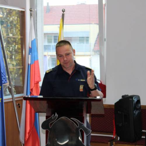 Podelitev čina 28 novim gasilcem in gasilkam