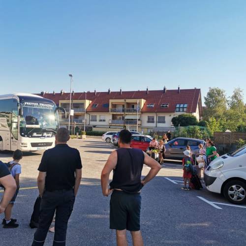 Odhod gasilske mladine na taborjenje v Savudrijo