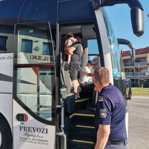 Odhod gasilske mladine na taborjenje v Savudrijo