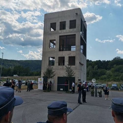 Odprt nov gasilski vadbeni poligon v Žužemberku