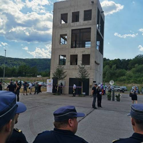 Odprt nov gasilski vadbeni poligon v Žužemberku