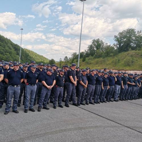 Odprt nov gasilski vadbeni poligon v Žužemberku
