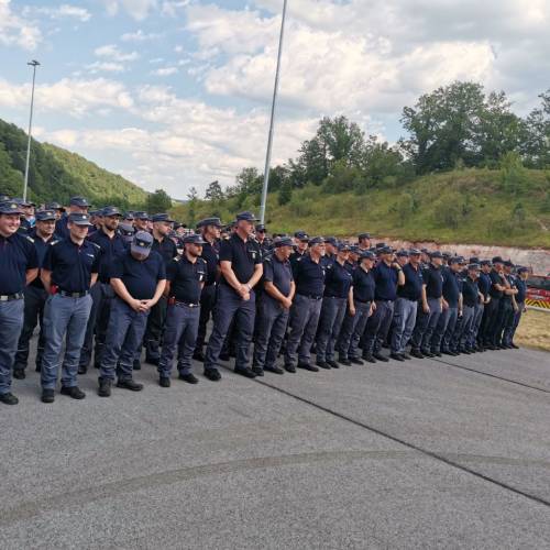 Odprt nov gasilski vadbeni poligon v Žužemberku