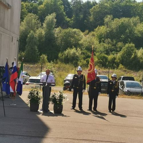 Odprt nov gasilski vadbeni poligon v Žužemberku