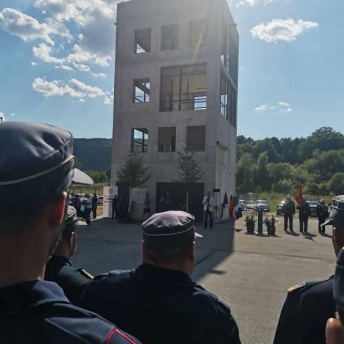 Odprt nov gasilski vadbeni poligon v Žužemberku