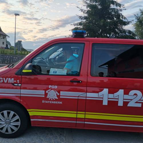 Odhod ekipe članov B PGD Štatenberk na GO 2026