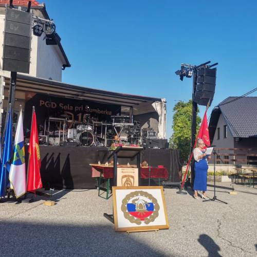 Na Selih pri Šumberku so proslavili 100-letnico društva