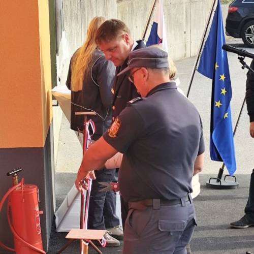 V PGD Trebelno predali v uporabo novo garažo