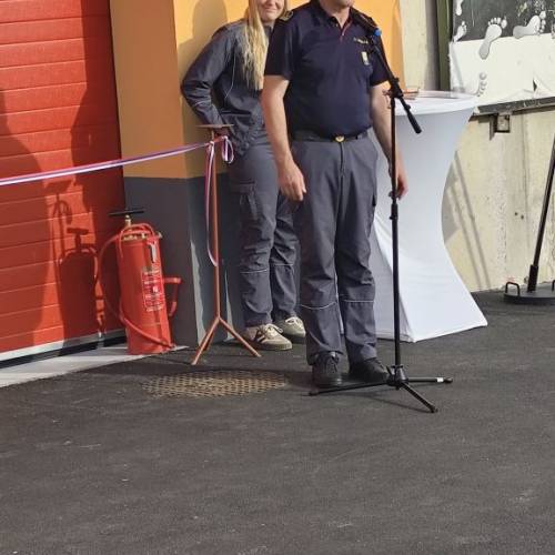V PGD Trebelno predali v uporabo novo garažo